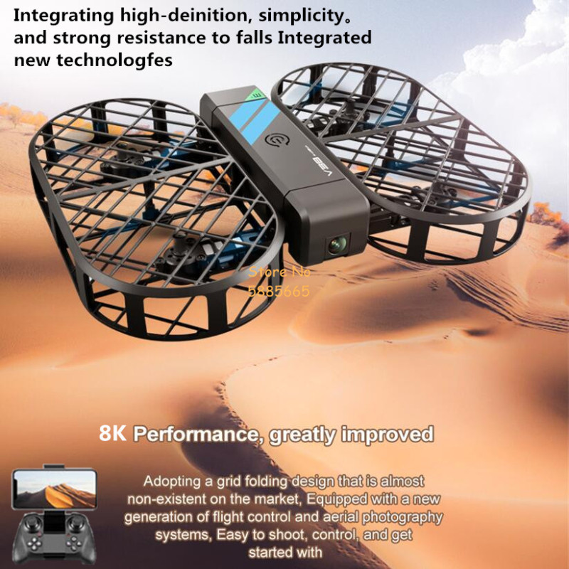 Drone Camera Night Vision - Câmera HD 8K 360 ° Proteção