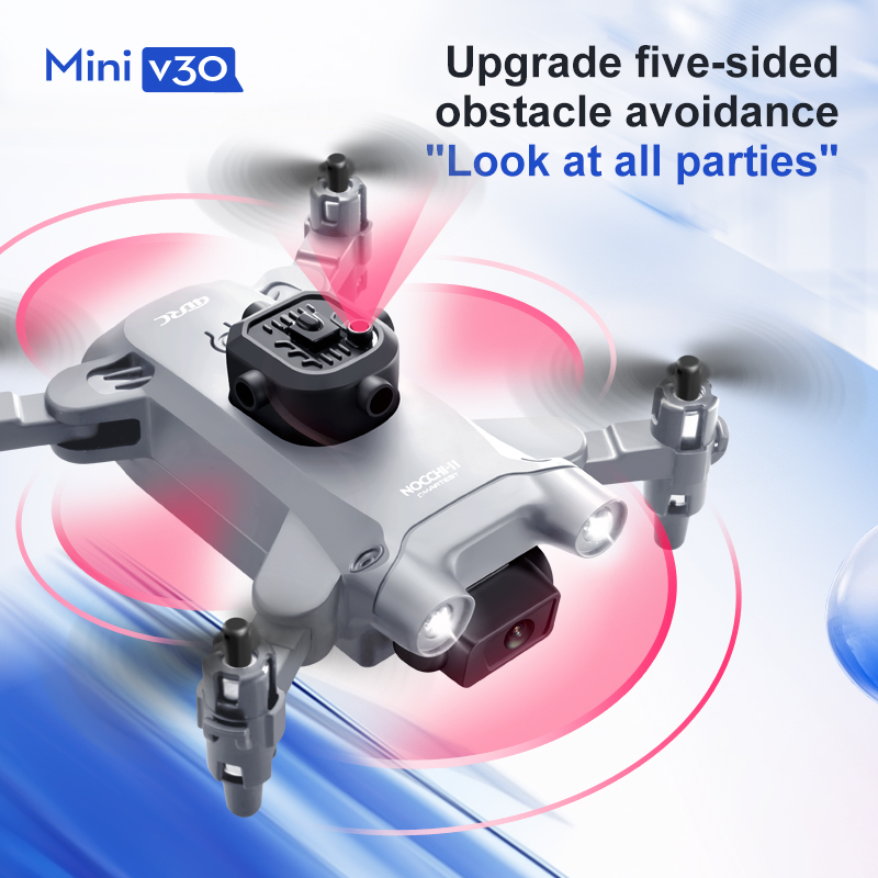 Mini drone v30 wifi fpv com câ - Drone Camera Night Vision avaliação e preço