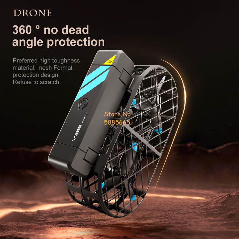 Câmera HD 8K 360 °   Proteção  - Drone Camera Night Vision avaliação e preço