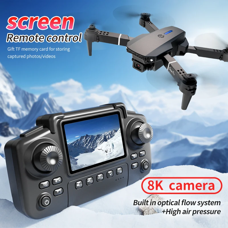 Drone Profissional E88 PRO com - Drone Camera Wide Angle avaliação e preço