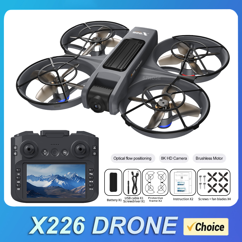 NOVO Drone RC X226 2.4G 5G WIF - Drone Camera Hd avaliação e preço