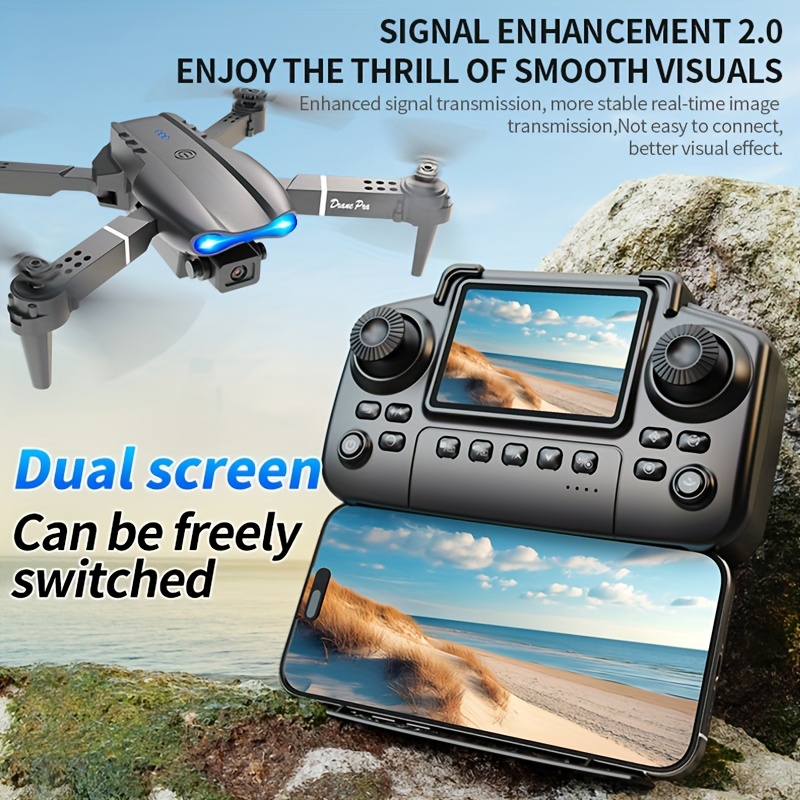2026 Novo Drone Dobrável E99 P - Drone Camera Night Vision avaliação e preço