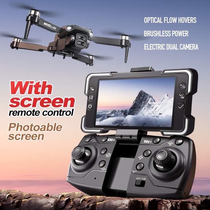 Drone com Câmera M10, Controle - Drone Camera 4K avaliação e preço